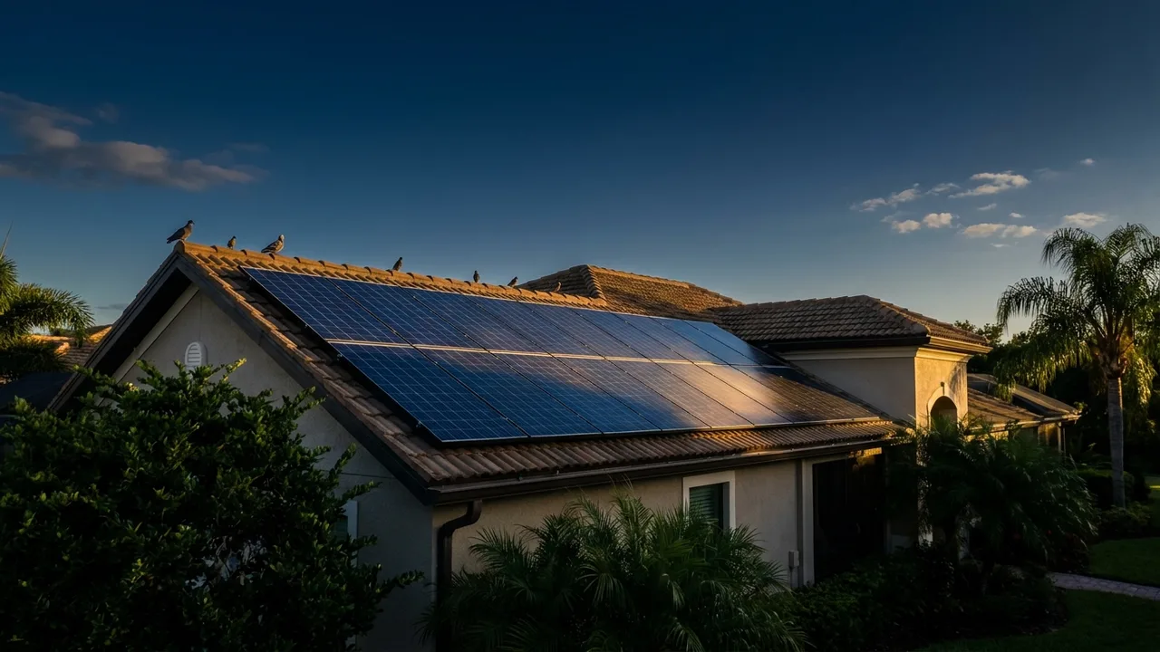 Does Bird Poop Damage Solar Panels?