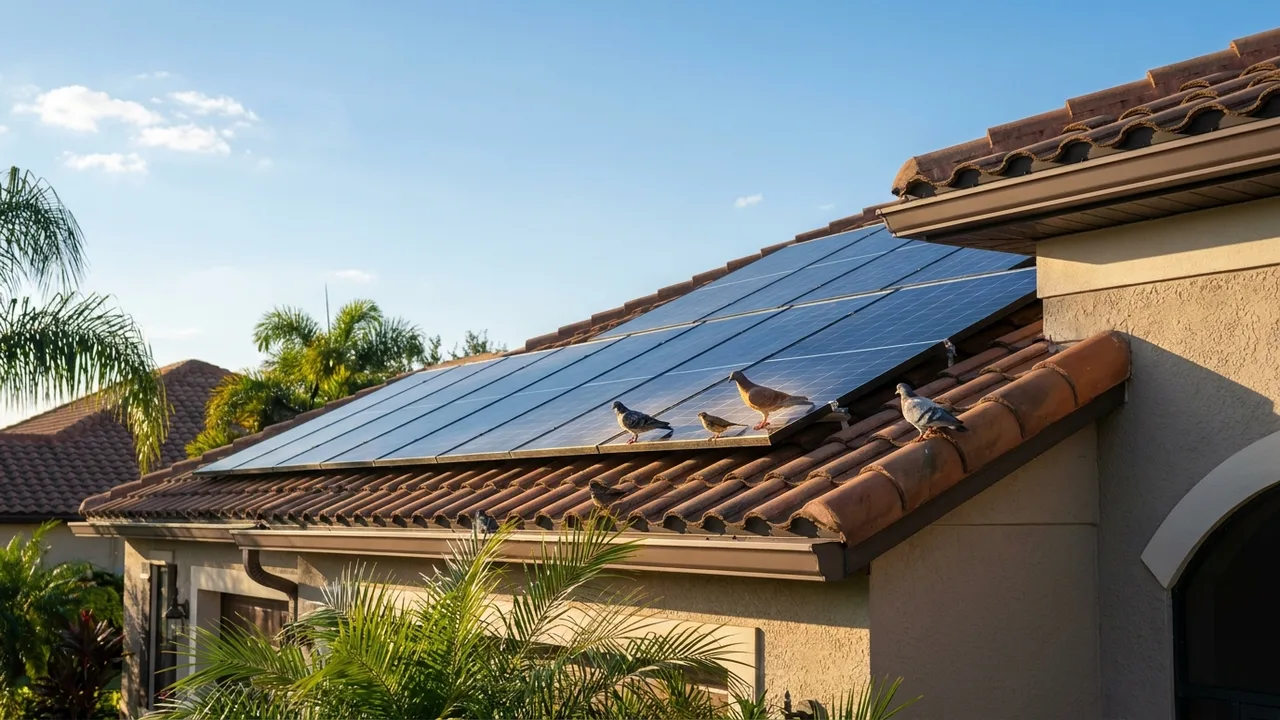 How Much Does Bird-Proofing Solar Panels Cost?