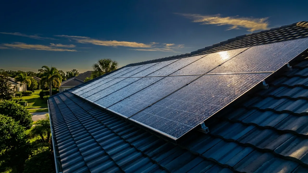 How Often Should You Clean Solar Panels in Florida?