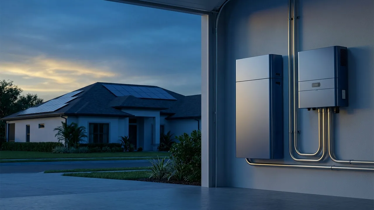 Solar Batteries & Backup Power in Central Florida: A Homeowner's Guide