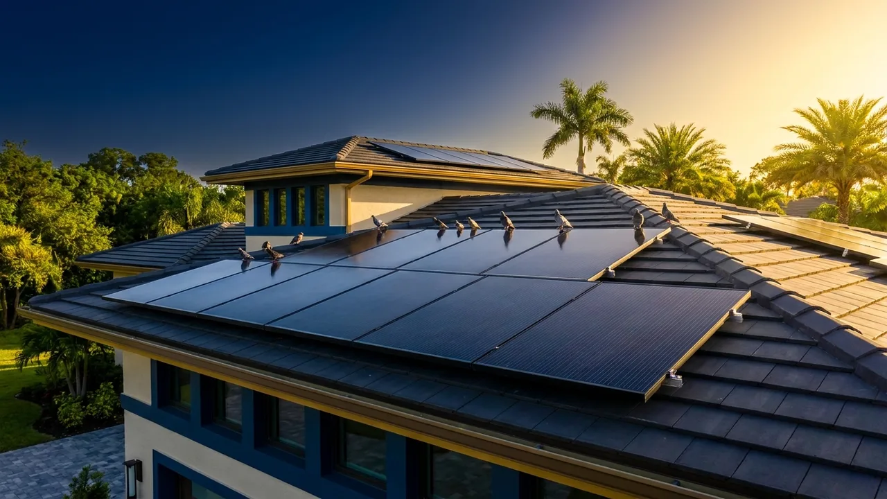 Protecting Solar Panels From Birds and Critters: A Central Florida Guide